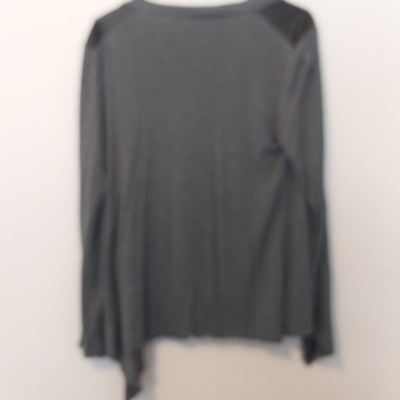 CHAUS SPORT | Women's Cardigan Sweater Grey Size Large - Picture 4 of 4
